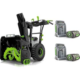 Akuga lumefrees EGO SNT2400E, kaheastmeline (akud ja laadija komplektis!)