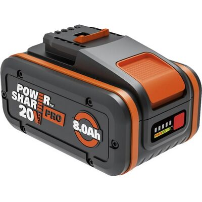 Aku 20V / 8,0Ah. Li-ioon. WORX WA3648