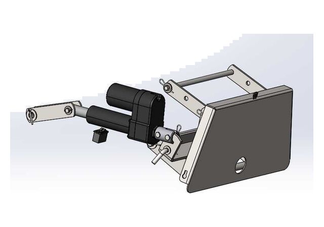 Elektriline kinnitus lumesahale, harjale, lumepuhurile Wisconsin