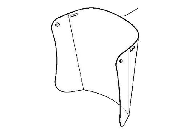 Vahetusvisiir STIHL kaitsevisiirile poly