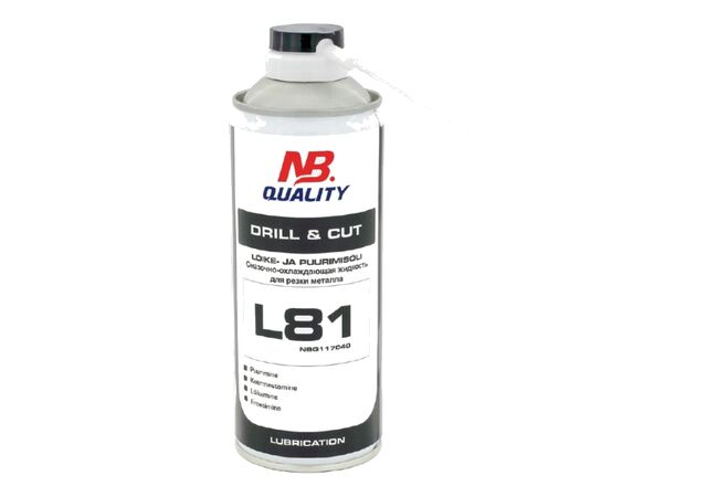 Lõike- ja puurimisõli NB Quality L81 drill & cut, 400ml