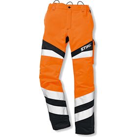Võsalõikaja püksid FS Protect471 teetöölistele (oranž reflektor) 58