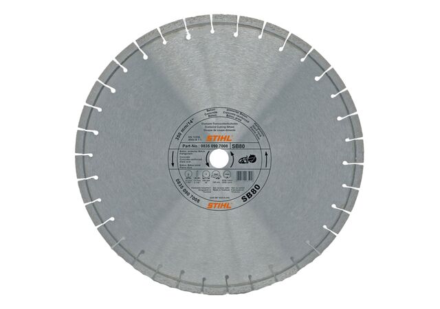 Teemantlõikeketas 400mm (SB80) betoon,metall Stihl