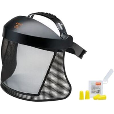 Kaitsevisiir STIHL, nailonvõrk, kõrvatropid