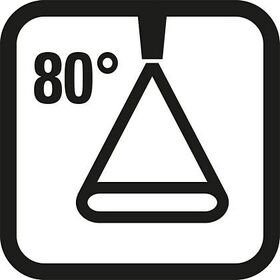 Düüs 80-02 plastikust laiale pihustitetorule