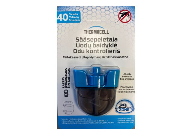  Sääsepeletaja täitekassett ThermaCell 40 tunniks E55X