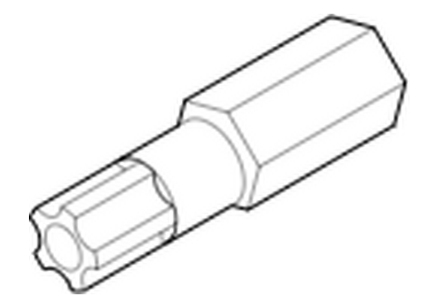 Eritööriist otsak TORX 30 IPR GHE150,250,250S